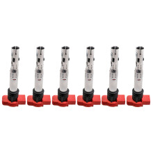 6 StüCke 06E905115E ZüNdspulen Pack Ersetzt 06H905115B 07K905715F, Kompatibel für Fahrzeuge