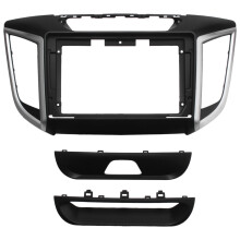 9 Zoll 2 Din Auto Radio Radio Faszie Armaturenbrett Adapter Rahmen Panel für 2014+ IX25/ CRETA
