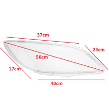 Couvercle de Lentille de Phare Avant de Voiture Accessoires de Coque de Lampe de Phare pour 3 M3 Sedan 2006 - 2012 Gauche