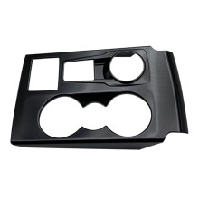 Auto Glanzend Zwart Middenconsole Versnellingspook Water Bekerhouder Decoratie Cover Trim Stickers voor Bronco 2021 2022