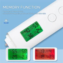 3X Hudtestare Ansikte Hudfuktighet och Oljeinnehåll Hudanalysator Hudvatten Kind Elastisk Hudålderstestmätare Agentdetektor