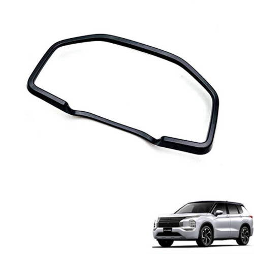 Car Matte Silver Interior Dashboard Meter Display Frame Cover Trim for  Outlander 2022 2023 2