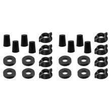 Replacement Kit for Water Filter System Elements - 8 Wing Nuts, 8 Washers & 8 Silicone Blocking Plugs