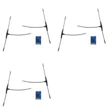 3X 915Mhz 868MHz ELRS RX Diversity-Ontvanger Dual Core RX TCXO Dubbele Antenne voor FPV Long Rang Racing Drone C