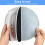 Multifunctional Semi-Circular Drywall Corner Sander with 18 Sandpapers, 90 Right Angle Design 5