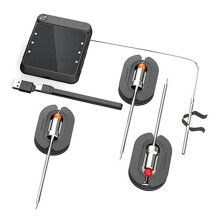 Food Thermometer Probe Digital Wifi Rechargeable Wireless Remote Meat Cooking BBQ for Steak Oven Grill Smoker