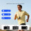 3D Pedometer for Walking, Accurate Step Counter with LCD Display for Step Calorie Tracker 5