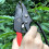 1pc Professional Ratchet Anvil Pruning Shears,Segmented Pulley Pruning Shears, Hand-Saving Branch Pruning Shears 5