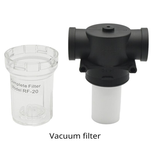 RF-15/20 Large Flow Vacuum Pump Filter Detachable Negative Pressure Separation for Pneumatic System Pump Protection RF15 1