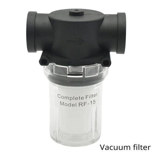 RF-15/20 Large Flow Vacuum Pump Filter Detachable Negative Pressure Separation for Pneumatic System Pump Protection RF15 2