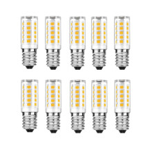 10Pcs E14 LED Lamp 5W Ceramic LED Bulb Flicker Free for Living Room Lighting Replacement Bulb Under-Cabinet Light