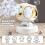 Automatic Bubble Machine Bubble Blowing Toy with Lights Electric Rotatable Bubble Blower for Outdoor Party Wedding B 4