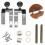 Universal Toilet  Hinges Replacement Kit - Chrome-Plated Metal for Easy Installation and Effective Performance 3