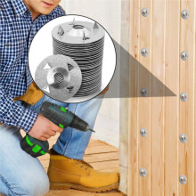 500 Stück Befestigungsscheiben für Schaumstoffplatten, 1-1/8 Zoll Metallscheiben für Befestigungsmaterial für Isolierungen