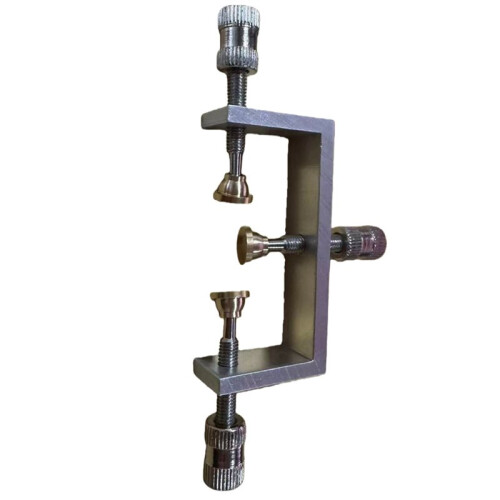 Cello Violin Bridge Fitting Tool Violin Metal Bridge Holder Compatible with Adjustable Luthier Tool 1