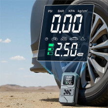 6000mAh Car Battery  with Air Pump & Tire Pressure Monitor for Vehicle Mounted Use