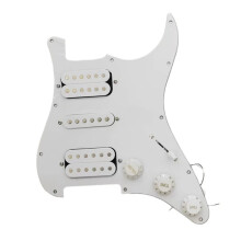 Electric Guitar Circuit Board Accessories Double Single Double Protective Board Pickup Circuit Assembly Metal Texture