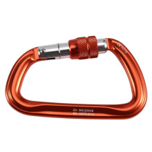 35KN Locking Climbing Carabiner Clips, Rockclimbing Carabiner,Heavy Duty Carabiners Equipment for Climbing, Rappelling