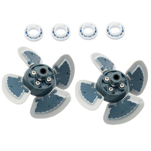 2pcs R0524900 Cleaner Engine Replacement for MX6/MX8 Pool Suction Cleaner with Rollers  Both Sides