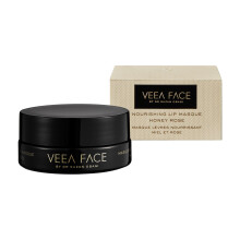 Veea Face av Dr. Suzan Obagi - Närande Läppmaske Honung Ros | Fuktgivande, Återfuktande, Långvarig | Mjukar, Förnyar + Ökar Fyllighet (0.42 oz