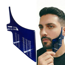TipTop Curve Beard Stencil with Alignment Pins