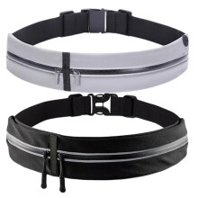 Unisex Running Belt, Stylish Outdoor Portable Bag, Durable, Reflective, and Safe Jogging Bag