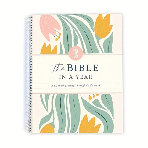 Annual Planner, 52-Week Journal, Women'S Bible Study Handbook, Spiral Binding, Reflection Notebook