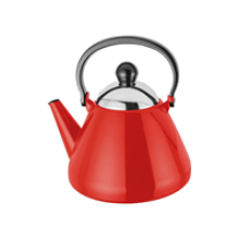 Judge Essentials Enamel Stove Top Kettle - Red