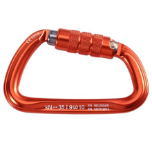 Heavy Duty Carabiner Clips D Ring Double Locking Caribeaner Hooks Climbing Carabiner Clips for Climbing, Rappelling