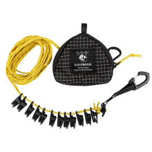 HIKEMAN Outdoor Clothesline Portable Storage Lanyard Adjustable Windproof Camping Clothesline Drying Camping Accessories