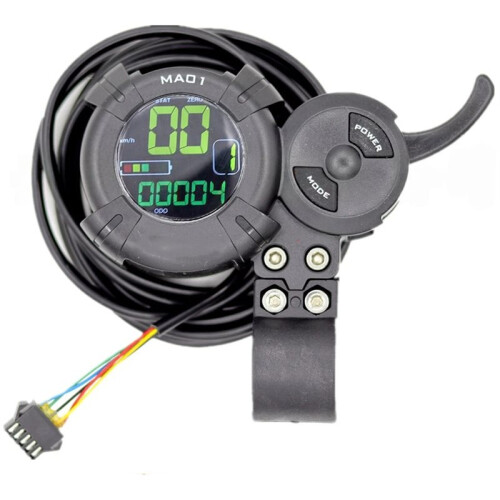 Universal Controller for Electric Scooters 48V-60V 25A 6-Channel LCD Display Accelerator Scooter Motor Controller 2