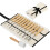 Wood Carving Kit,12 PCS Wood Carving and Mallet with Canvas Case Gouges, CR-V 60 Blade,Wood Carving Tools Set 1