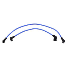10 Cables de Bujía Azules de Núcleo Espiral de 8 mm 643R para Small Block 289 302 351W 79-85 para para Mercury Cable de Encendido