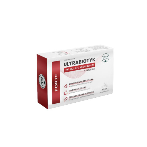 Aura Care Ultrabiotyk Forte 30 kapsułek
