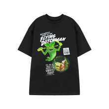 (X-Large) SpongeBob SquarePants Short Sleeved T-Shirt (Unisex Black)
