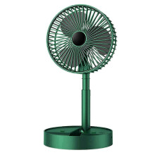 (Electric, Green) Silent floor fan for dorm with 3 speed settings