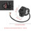 Headlight  for  A1 Electric Scooter Turn Signal Horn Headlight  Multifunctional Control Button 9