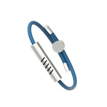 (Blue) Silicone Mosquito Repellent Bracelet with 6 Replacement Sticks for Adults, Kids & Babies
