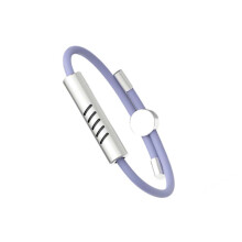 (Purple) Silicone Mosquito Repellent Bracelet with 6 Replacement Sticks for Adults, Kids & Babies