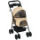 Poussette pliable Oxford Khaki pour petits animaux de compagnie 1