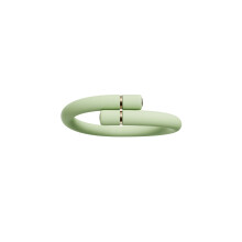 (SH01-1 Green) Silicone Mosquito Repellent Bracelet with 6 Replacement Sticks for Adults, Kids & Babies