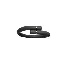 (SH01-1 Black) Silicone Mosquito Repellent Bracelet with 6 Replacement Sticks for Adults, Kids & Babies