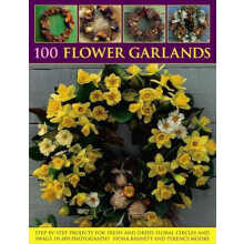 100 Flower Garlands by Terence Moore Paperback Book