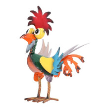 Statue de Coq en Métal pour Extérieur, Décoration de Jardin, Statue de Coq, Figurine de Poulet, Décorations D'Extérieur