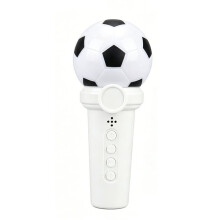 Versione per Gioco di Calcio per Bambini con Microfono, Cheerleading, Luci, Musica e Adesivi