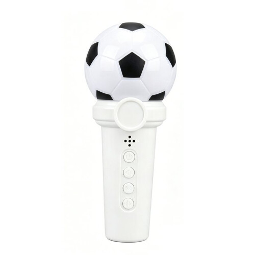 Versione per Gioco di Calcio per Bambini con Microfono, Cheerleading, Luci, Musica e Adesivi