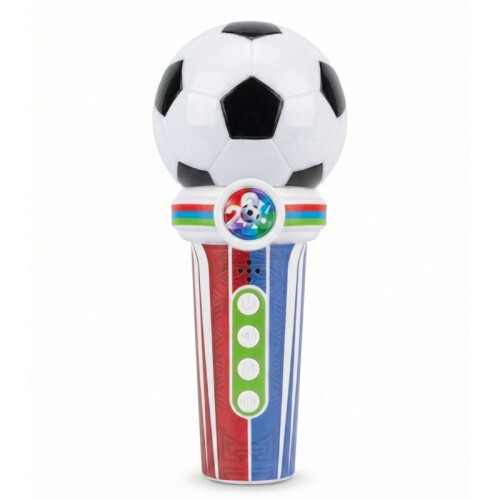 Versione per Gioco di Calcio per Bambini con Microfono, Cheerleading, Luci, Musica e Stampa.