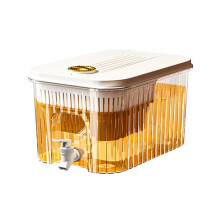 Distributore di Bevande da Frigorifero Resistente Alle Alte Temperature con Rubinetto e Filtro, Dispenser di Succhi, Dispenser di Bevande da