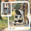 Poussette pliable grise pour chiens et chats 3