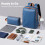5 PCS Suitcase Set, 20+24+28+Backpack+Toiletry Bag 4
